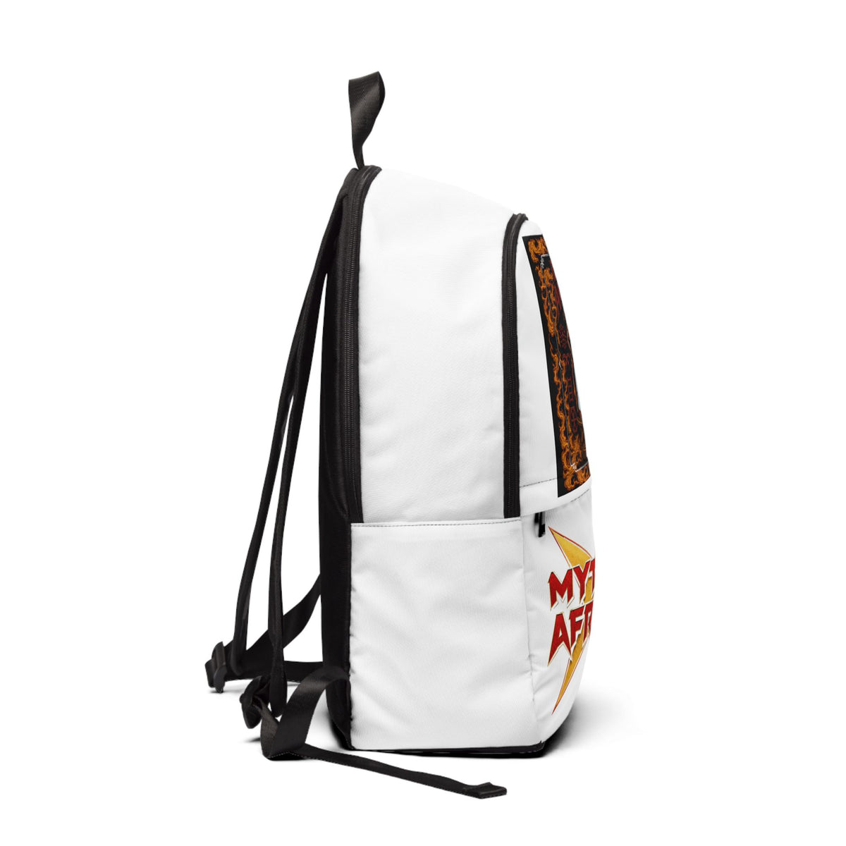Mythx Africa Graphic School Bag with Dode Akaibi Poster Design