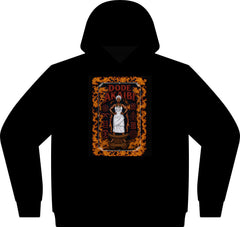 Dode Sahaib Gothic Crest Hoodie — Vintage Occult Art Pullover