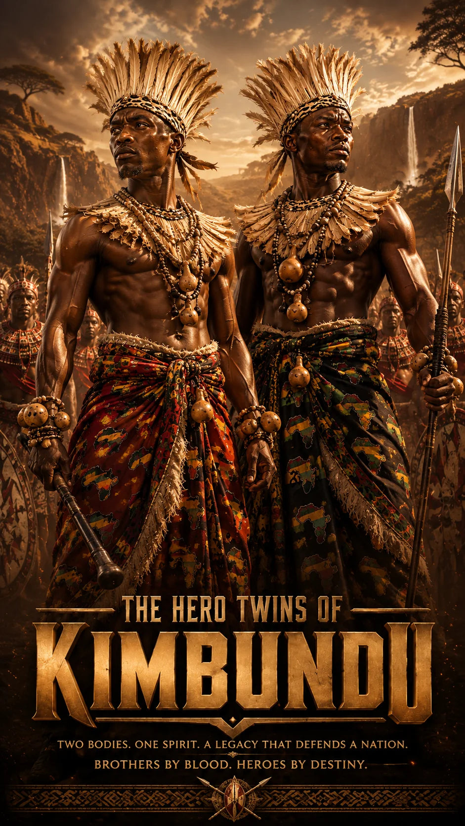 Kito & Lumba — MythX Africa hero from Angola