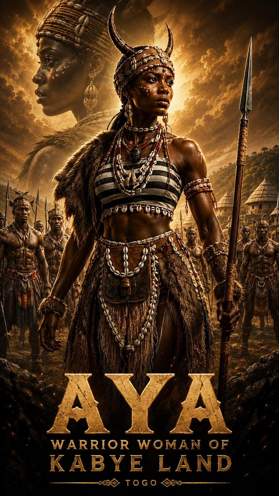 Aya — MythX Africa hero from Togo